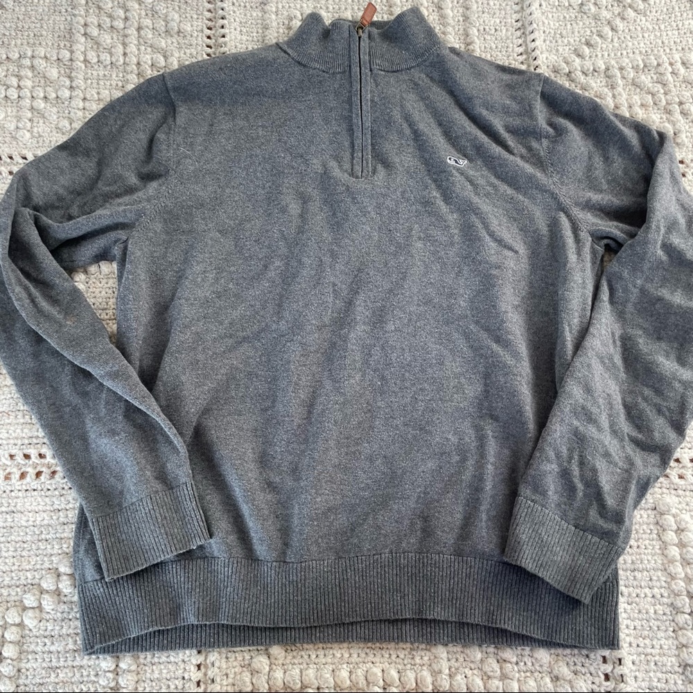 Vineyard vines grey pullover